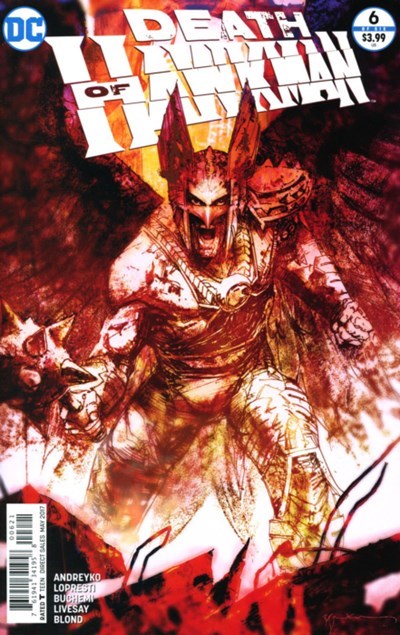 THE DEATH OF HAWKMAN #6B