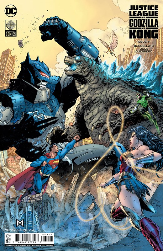 JUSTICE LEAGUE VS. GODZILLA VS. KONG #1B