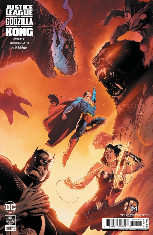 JUSTICE LEAGUE VS. GODZILLA VS. KONG #1E