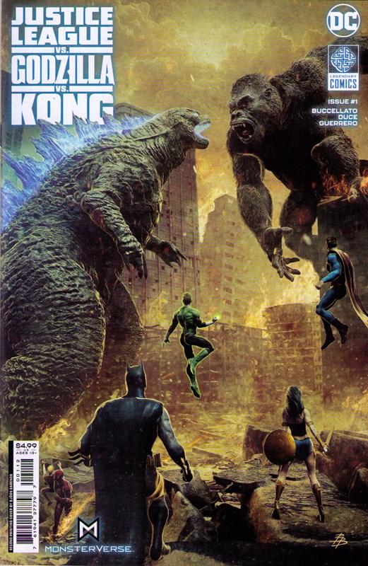 JUSTICE LEAGUE VS. GODZILLA VS. KONG #1-2nd
