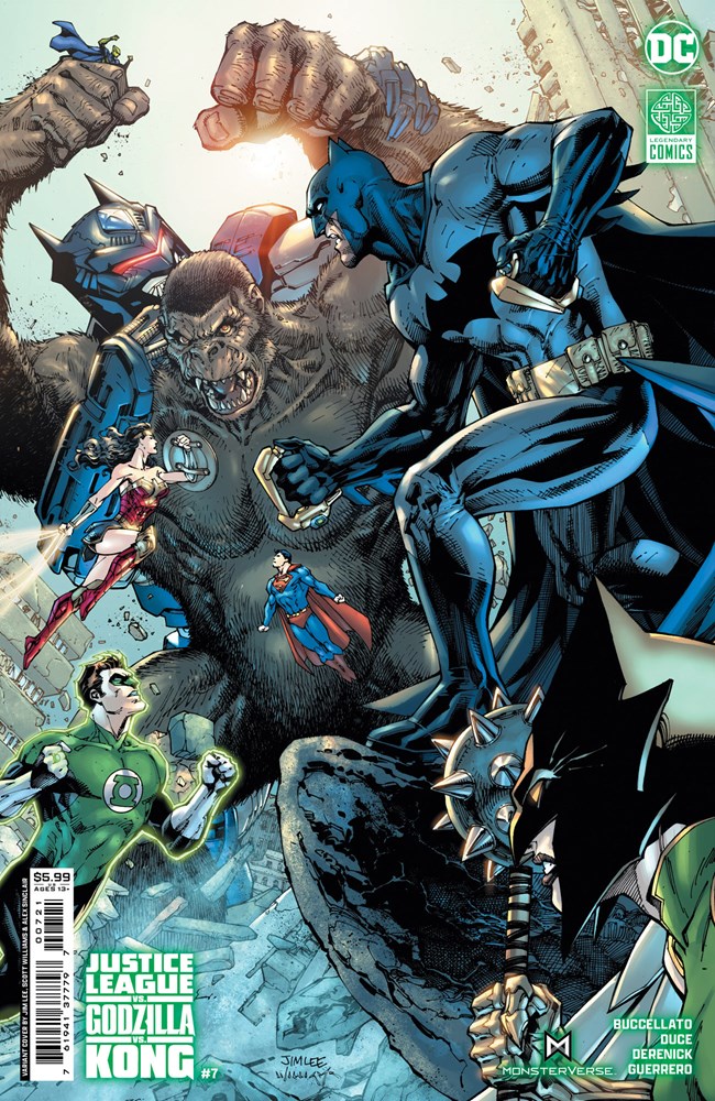 JUSTICE LEAGUE VS. GODZILLA VS. KONG #7B