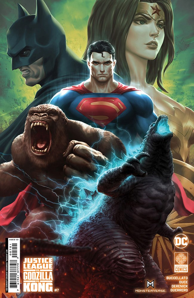 JUSTICE LEAGUE VS. GODZILLA VS. KONG #7-RI-B