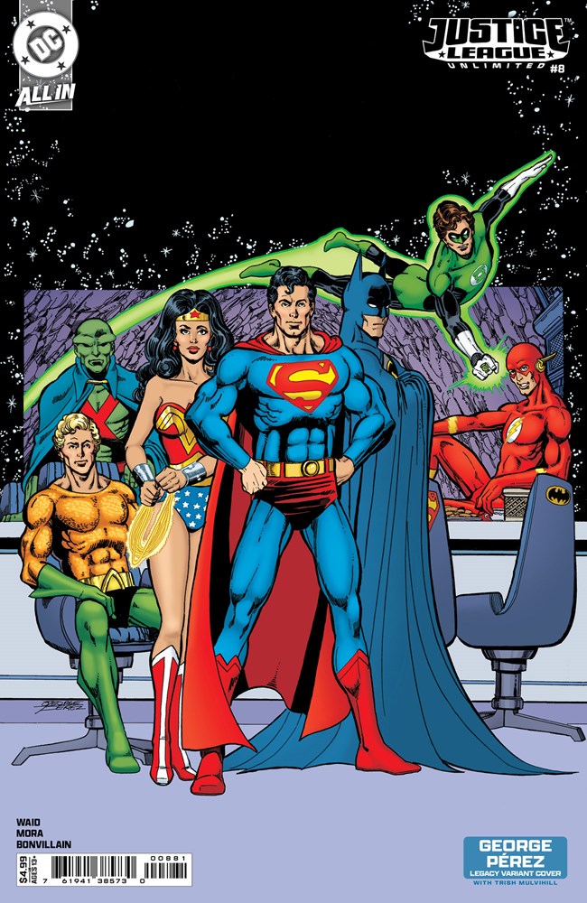 Justice League Unlimited #8F