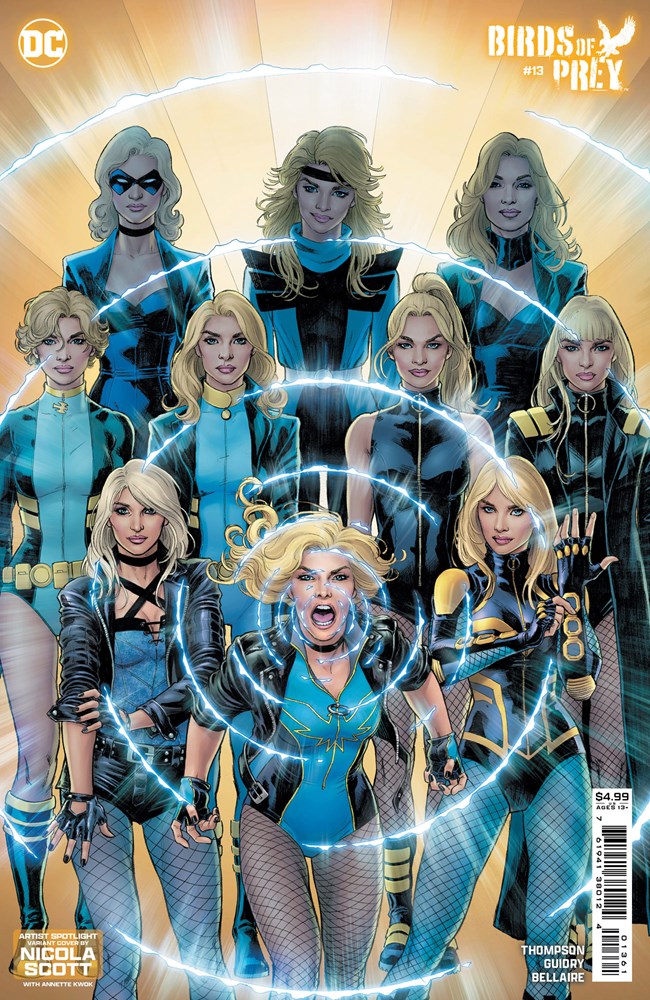 BIRDS OF PREY #13D