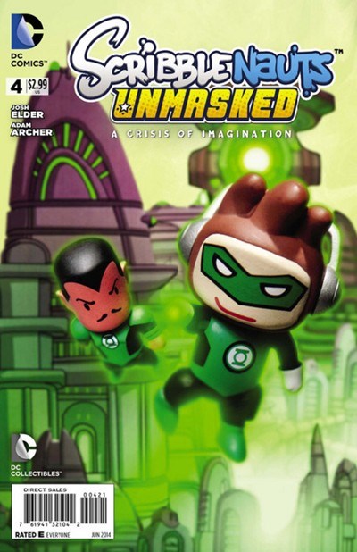 SCRIBBLENAUTS UNMASKED: A CRISIS OF IMAGINATION #4B