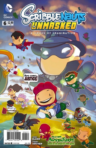 SCRIBBLENAUTS UNMASKED: A CRISIS OF IMAGINATION #6