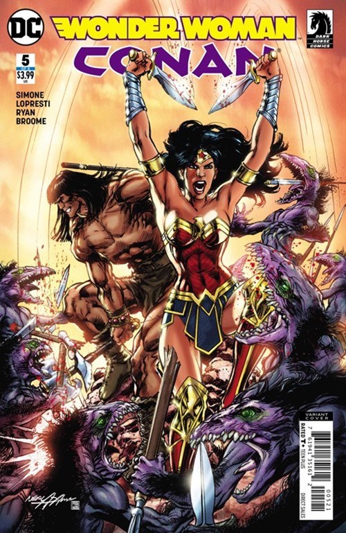 WONDER WOMAN/CONAN #5B