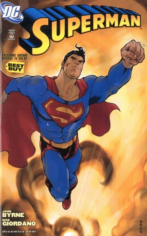 SUPERMAN BEST BUY DVD MINI COMIC #1
