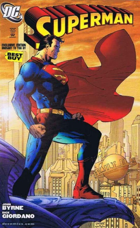 SUPERMAN BEST BUY DVD MINI COMIC #1B