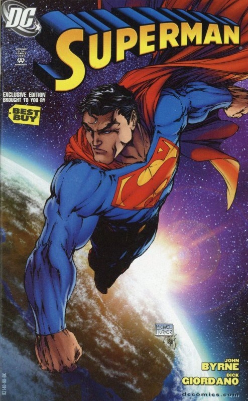 SUPERMAN BEST BUY DVD MINI COMIC #1C