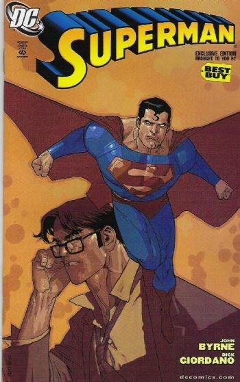 SUPERMAN BEST BUY DVD MINI COMIC #1D