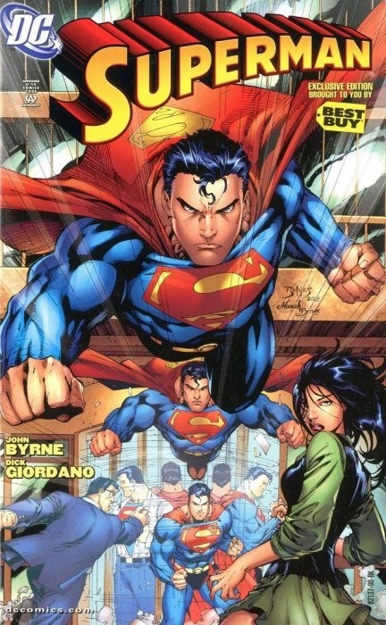 SUPERMAN BEST BUY DVD MINI COMIC #1E