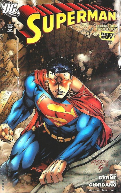 SUPERMAN BEST BUY DVD MINI COMIC #1F