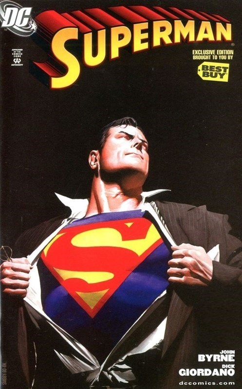 SUPERMAN BEST BUY DVD MINI COMIC #1G
