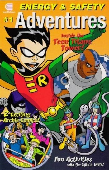 ENERGY AND SAFETY ADVENTURES: INSIDE THE TEEN TITANS TOWER #1