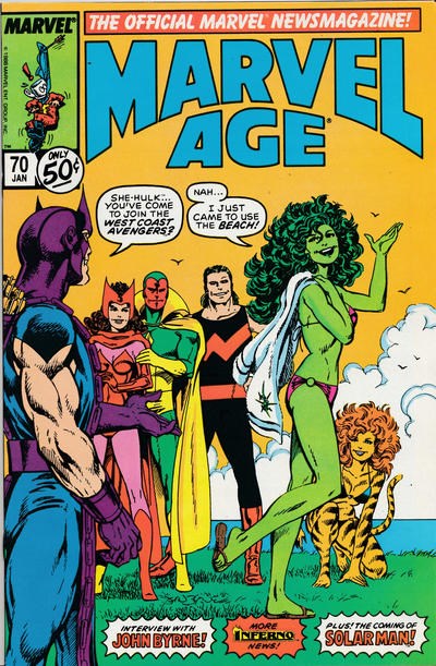 MARVEL AGE #70