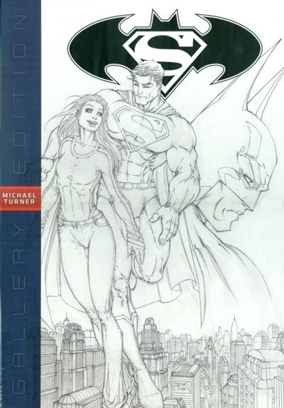 SUPERMAN BATMAN MICHAEL TURNER GALLERY EDITION #1