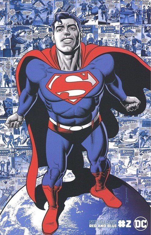 SUPERMAN RED AND BLUE #2B