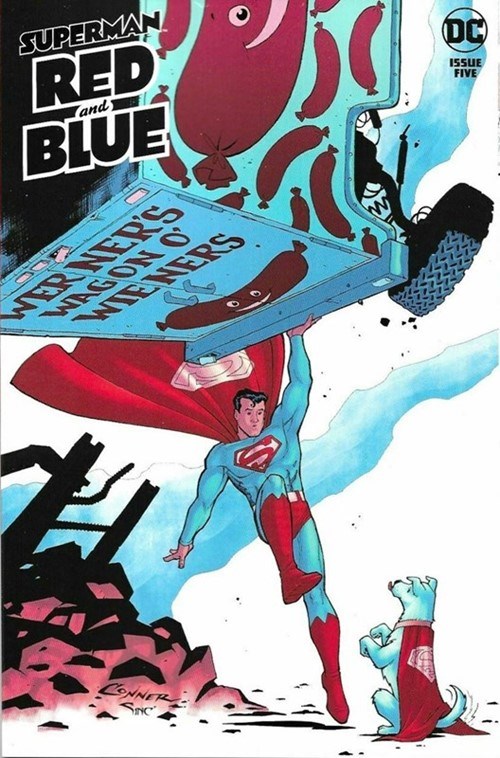 SUPERMAN RED AND BLUE #5