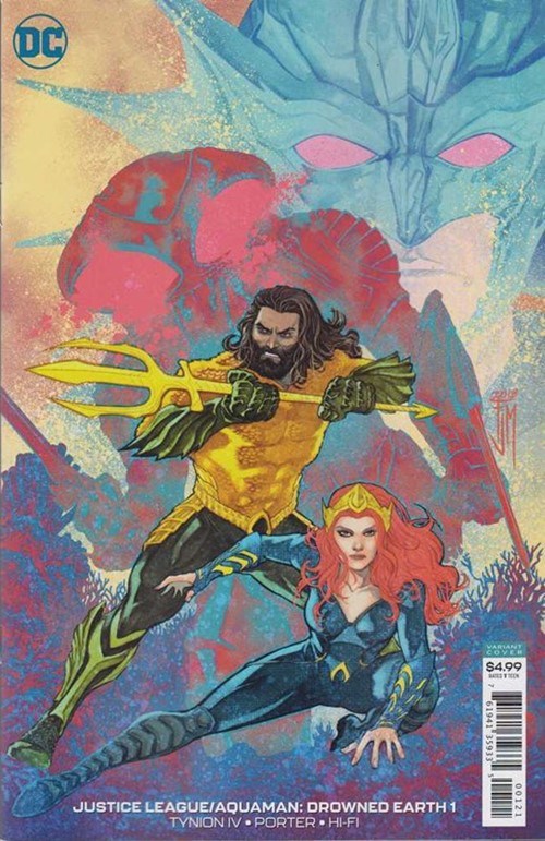 JUSTICE LEAGUE / AQUAMAN: DROWNED EARTH #1B