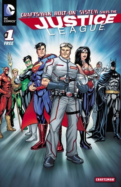 CRAFTSMAN BOLT-ON SYSTEM SAVES THE JUSTICE LEAGUE #1