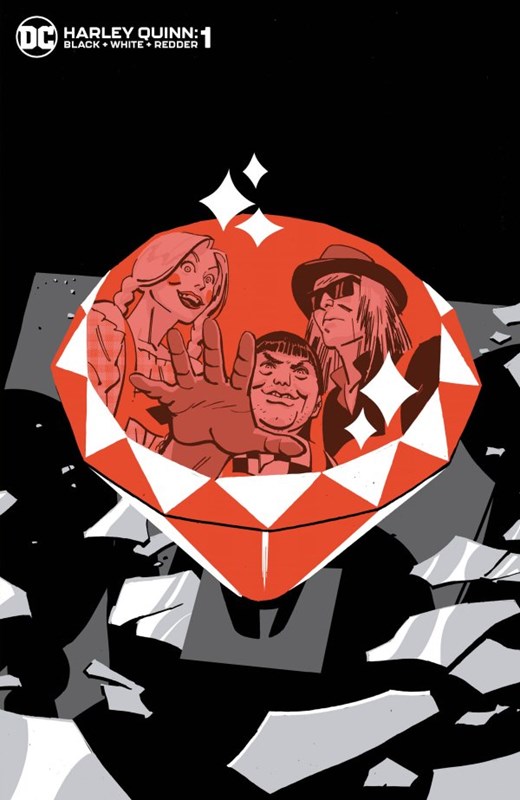 HARLEY QUINN: BLACK WHITE REDDER #1-RI-B