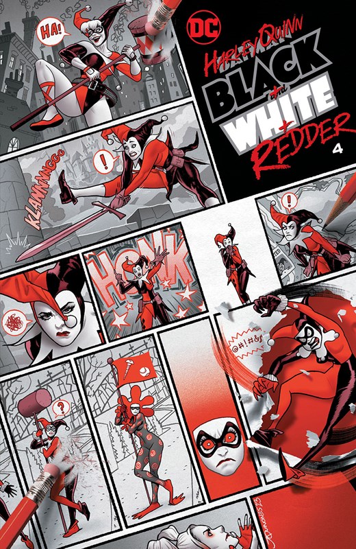 HARLEY QUINN: BLACK WHITE REDDER #4