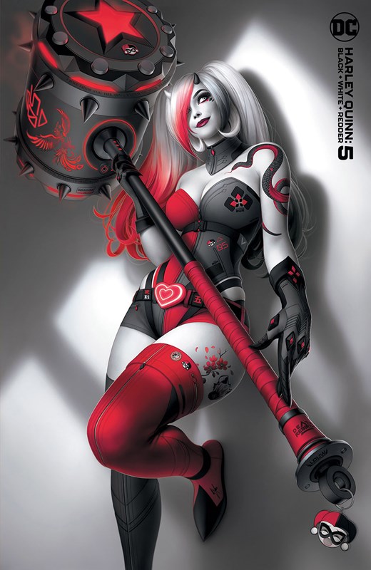 HARLEY QUINN: BLACK WHITE REDDER #5B