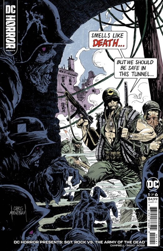 DC Horror Presents Sgt. Rock Vs The Army Of The Dead #1-RI-B