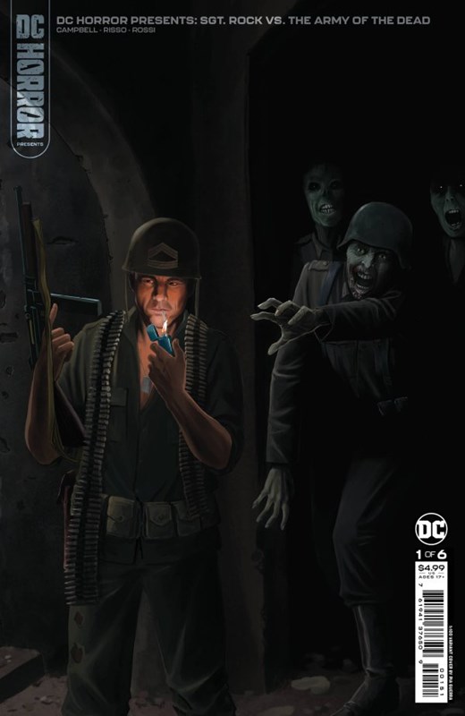 DC Horror Presents Sgt. Rock Vs The Army Of The Dead #1-RI-C