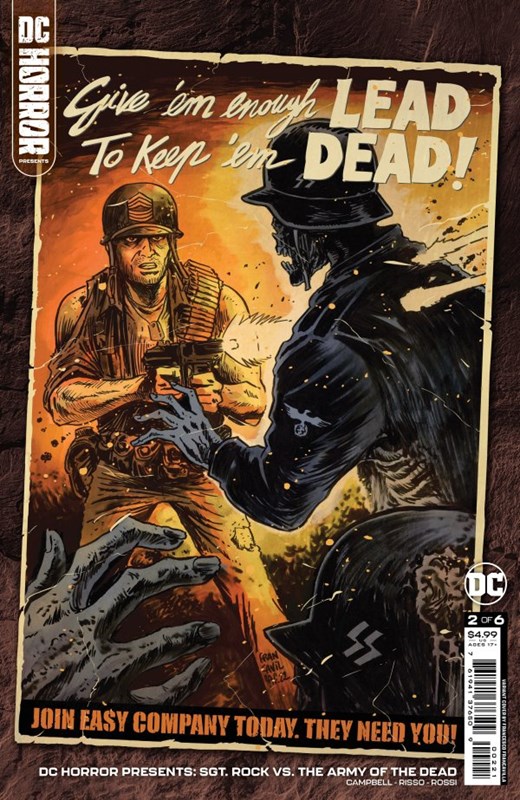 DC Horror Presents Sgt. Rock Vs The Army Of The Dead #2B