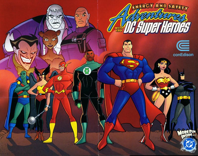 ENERGY AND SAFETY ADVENTURES WITH THE DC SUPER HEROES #2004