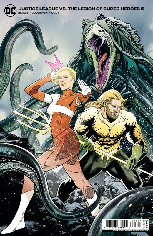 JUSTICE LEAGUE VS THE LEGION OF SUPER-HEROES #5B