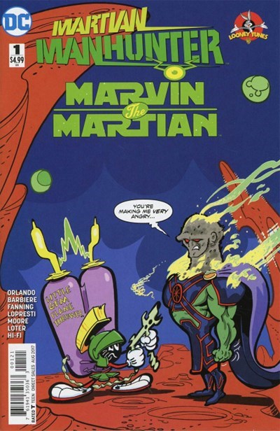 MARTIAN MANHUNTER/MARVIN THE MARTIAN SPECIAL #1B