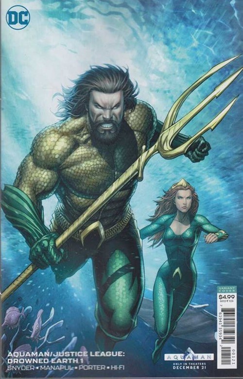 AQUAMAN / JUSTICE LEAGUE: DROWNED EARTH #1B