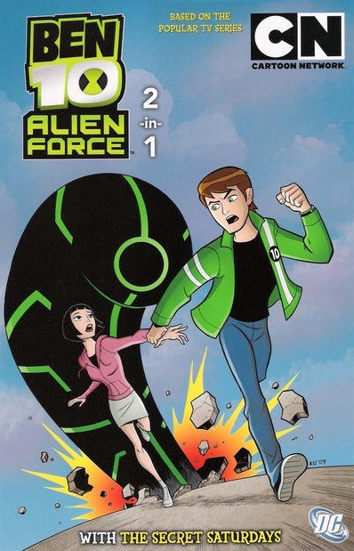 CARTOON NETWORK 2-IN-1 BEN10 ALIEN FORCE THE SECRET SATURDAYS #1
