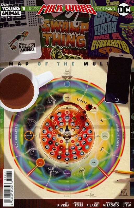 CAVE CARSON HAS A CYBERNETIC EYE / SWAMP THING SPECIAL #1