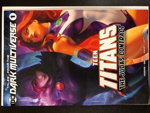 TALES FROM THE DARK MULTIVERSE: TEEN TITANS - THE JUDAS CONTRACT #1-ART