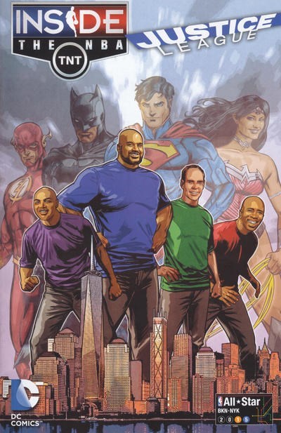 THE JUSTICE LEAGUE GOES INSIDE THE NBA - ALL STAR EDITION 2015 #1